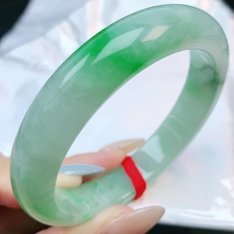 未镶嵌手镯翡翠58圈口882632