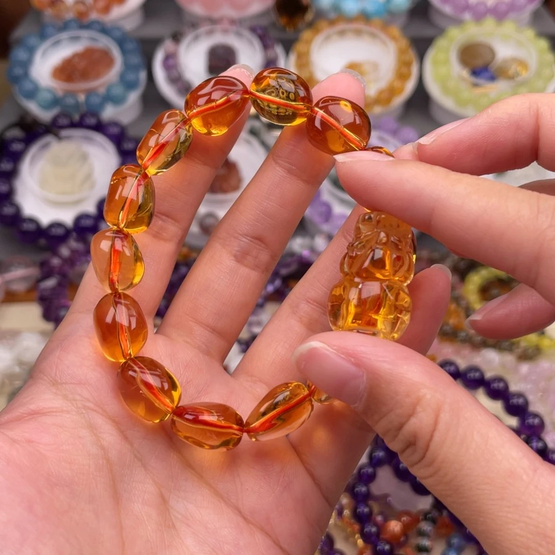 水晶手链未镶嵌这***懒定制款不退不换