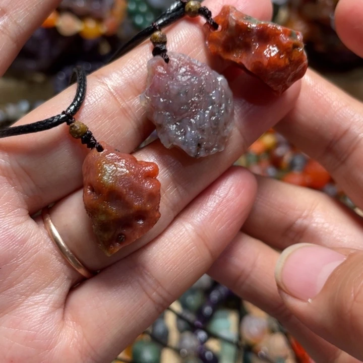 玛瑙/玉髓合金手链