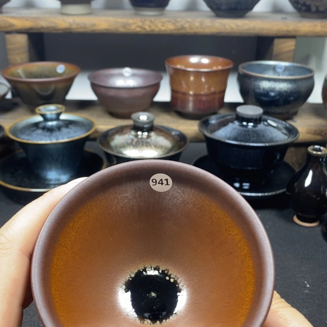 茶盏?**?宋传铁锈柴烧