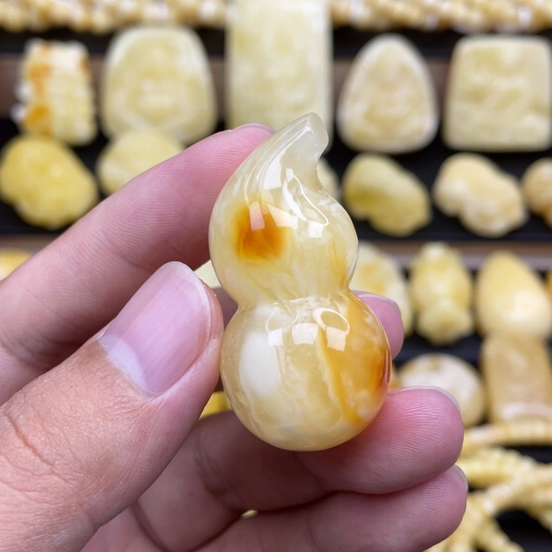 裸石琥珀未镶嵌琥珀蜜蜡