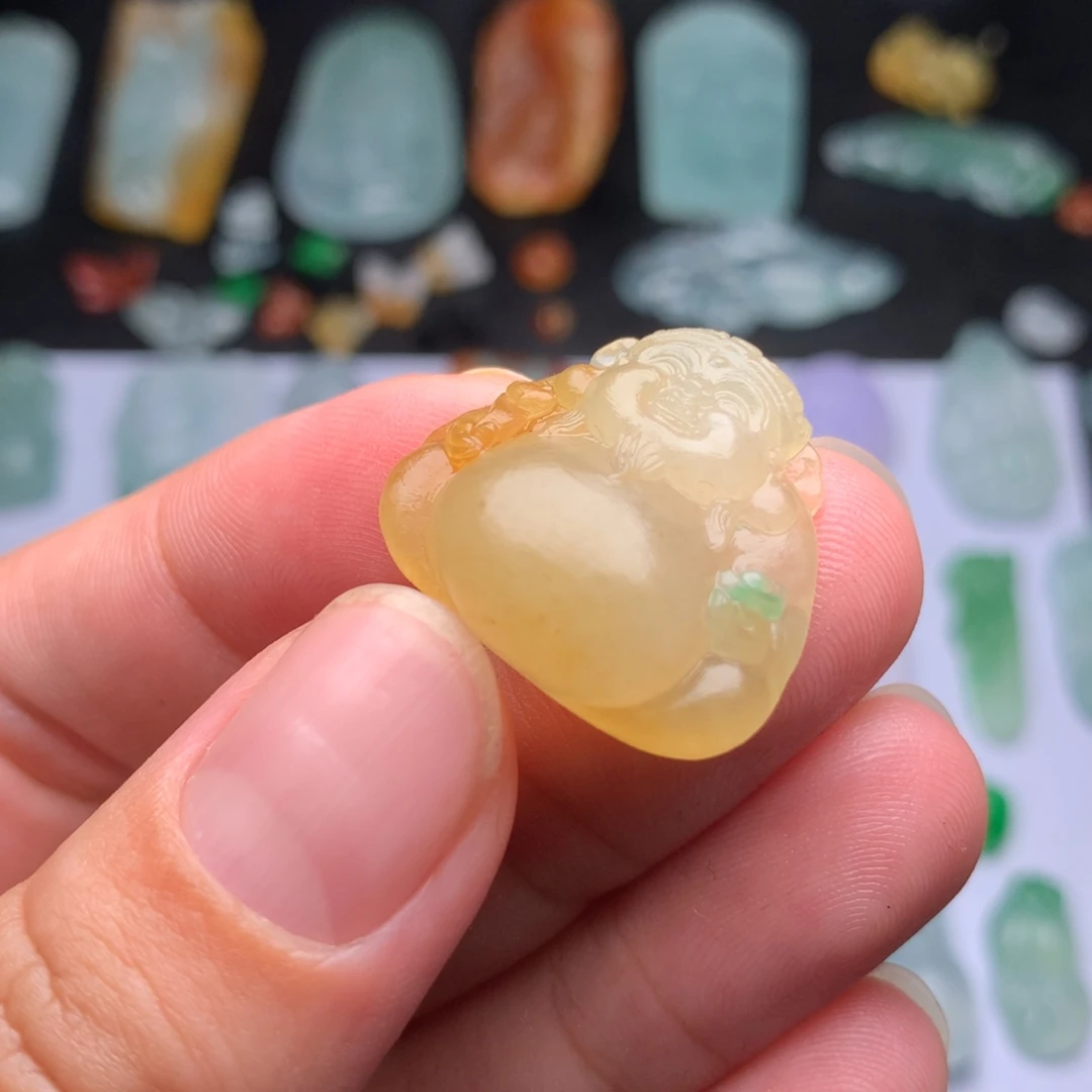 定制翡翠未镶嵌财爷