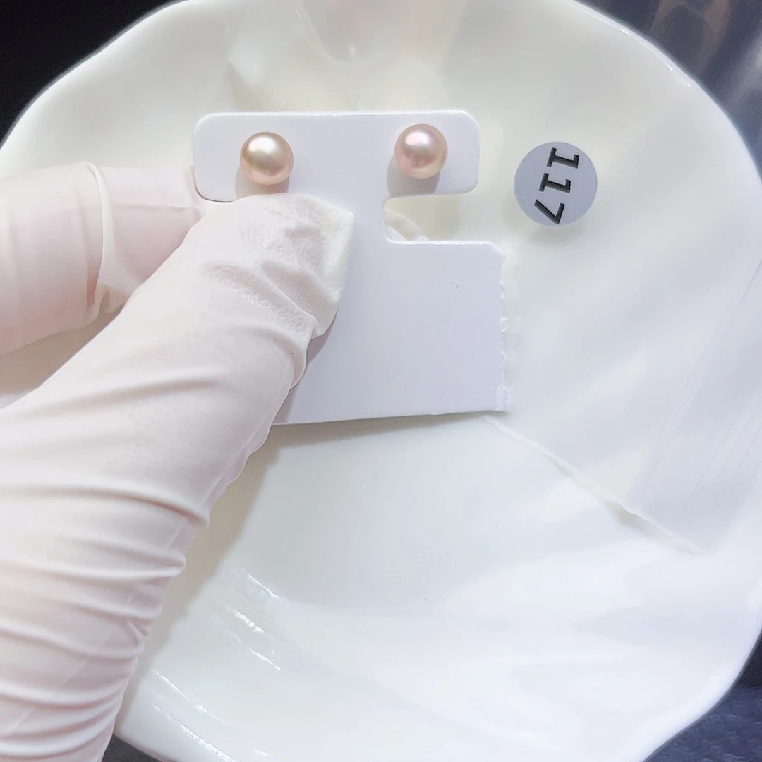 颈饰银S925镶嵌淡水珍珠