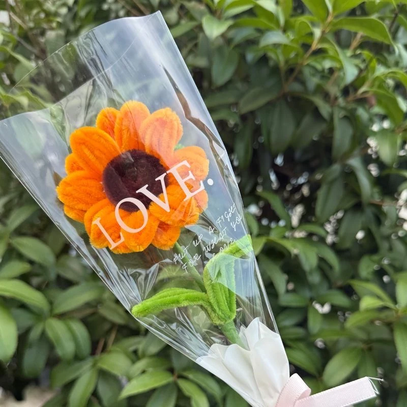 【纯手工】成品diy纯手工向日葵扭扭花手工花仿真花