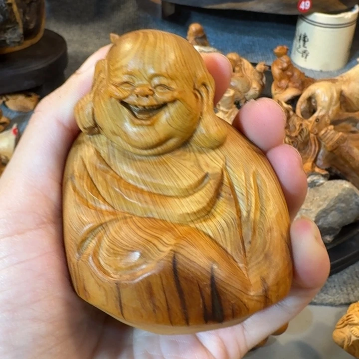 崖柏摆件手把件等