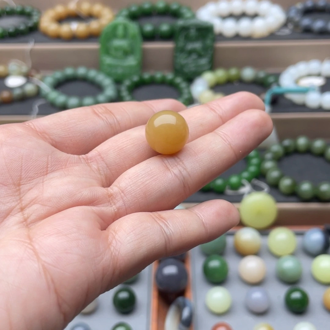 和田玉未镶嵌手链14