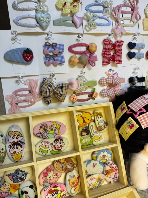 zb拍米链接 （满28飞）纯手工制作 宝宝发夹 （默认微瑕）