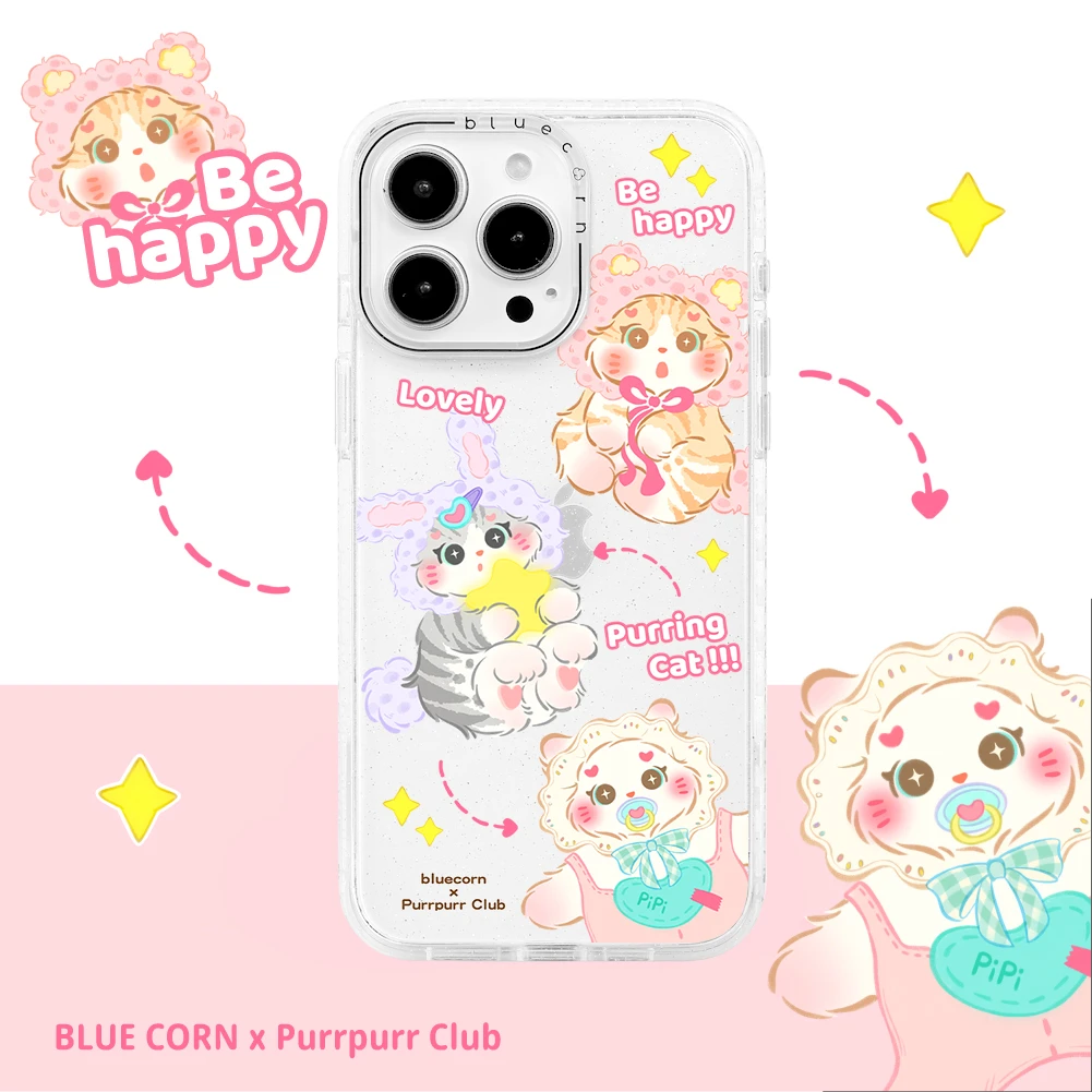 【张野专属】Bluecorn宝宝pipi适用苹果iPhone16/15/14ProMax手机壳