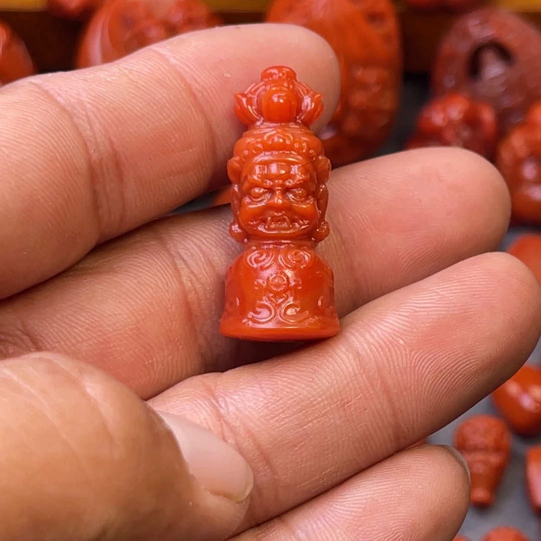 南红玛瑙未镶嵌保山精工吊坠