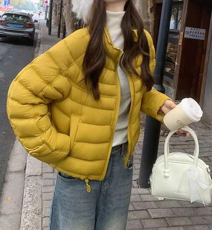 ZH434 户外休闲款羽绒服 公园漫步舒适松弛氛围感