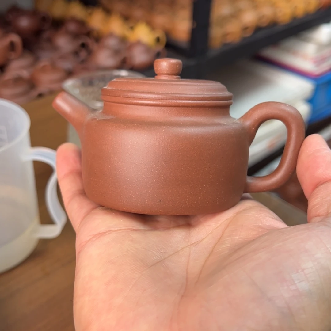 茶壶紫砂老紫泥德钟