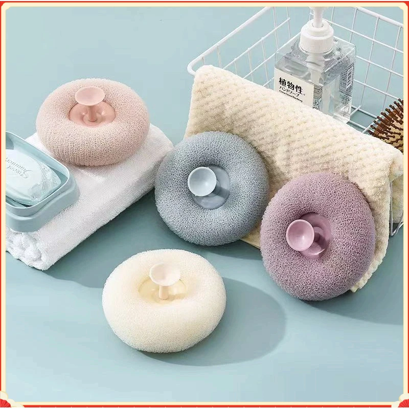 家用吸盘搓澡神器按摩去污沐浴球沐浴刷浴擦澡巾搓背搓泥洗澡刷k