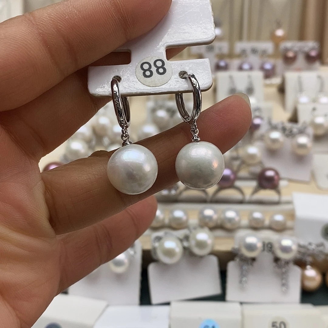 颈饰淡水珍珠银S925镶嵌