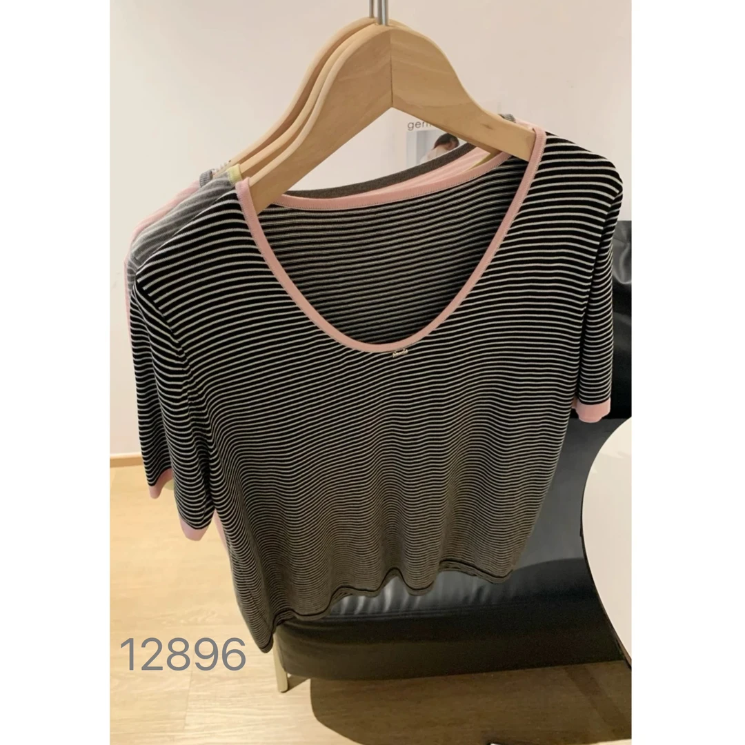 12896（部分无水洗唛，介意慎拍）WANGDAN新款针织衫