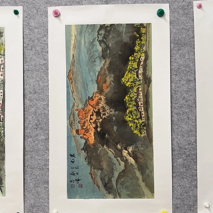 国画花鸟等多种鸟类的