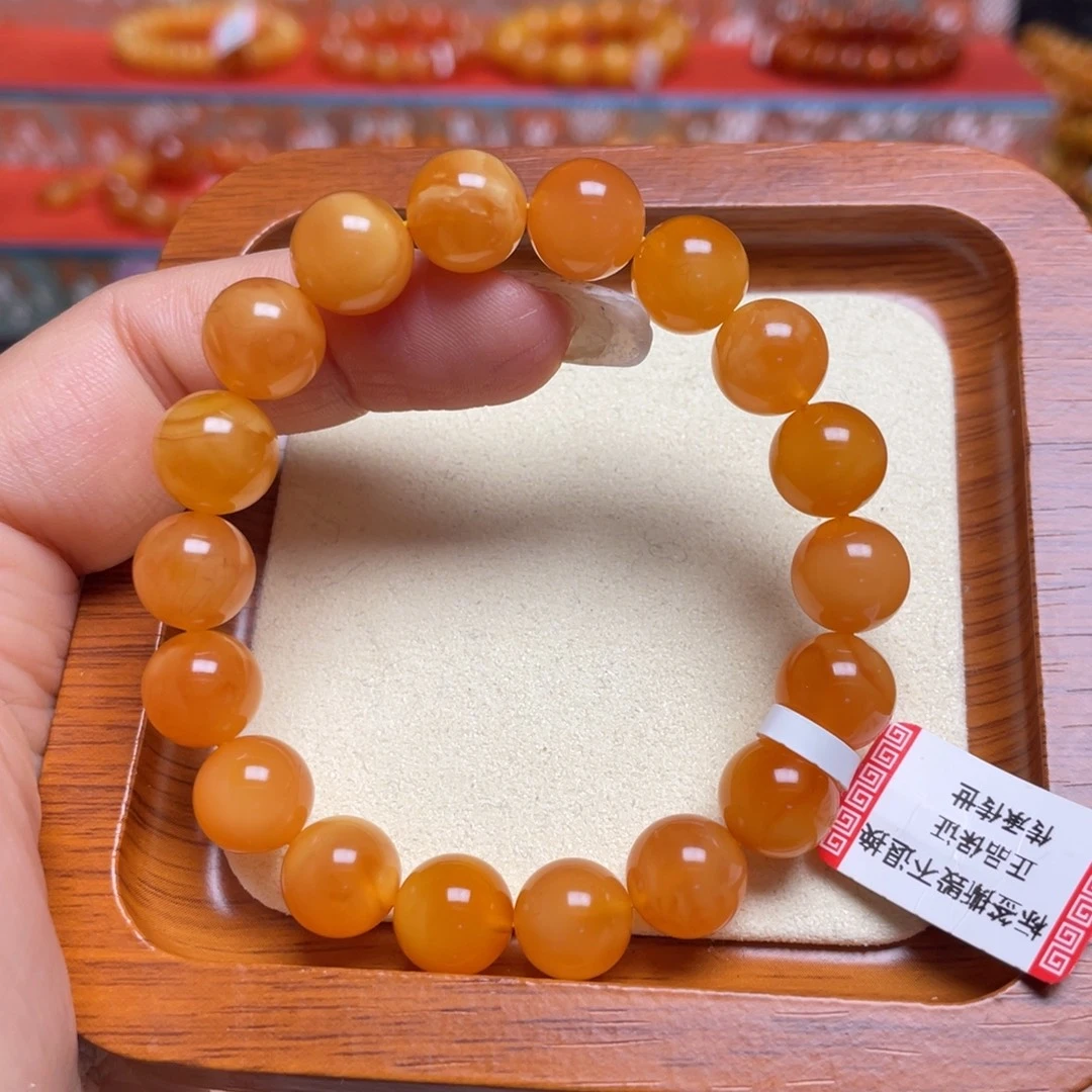 蜜蜡未镶嵌手链手串