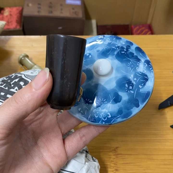 瓷片哈哈中古工艺品树脂