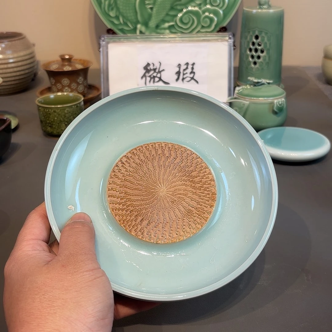 瓷片龙泉青瓷福利青瓷