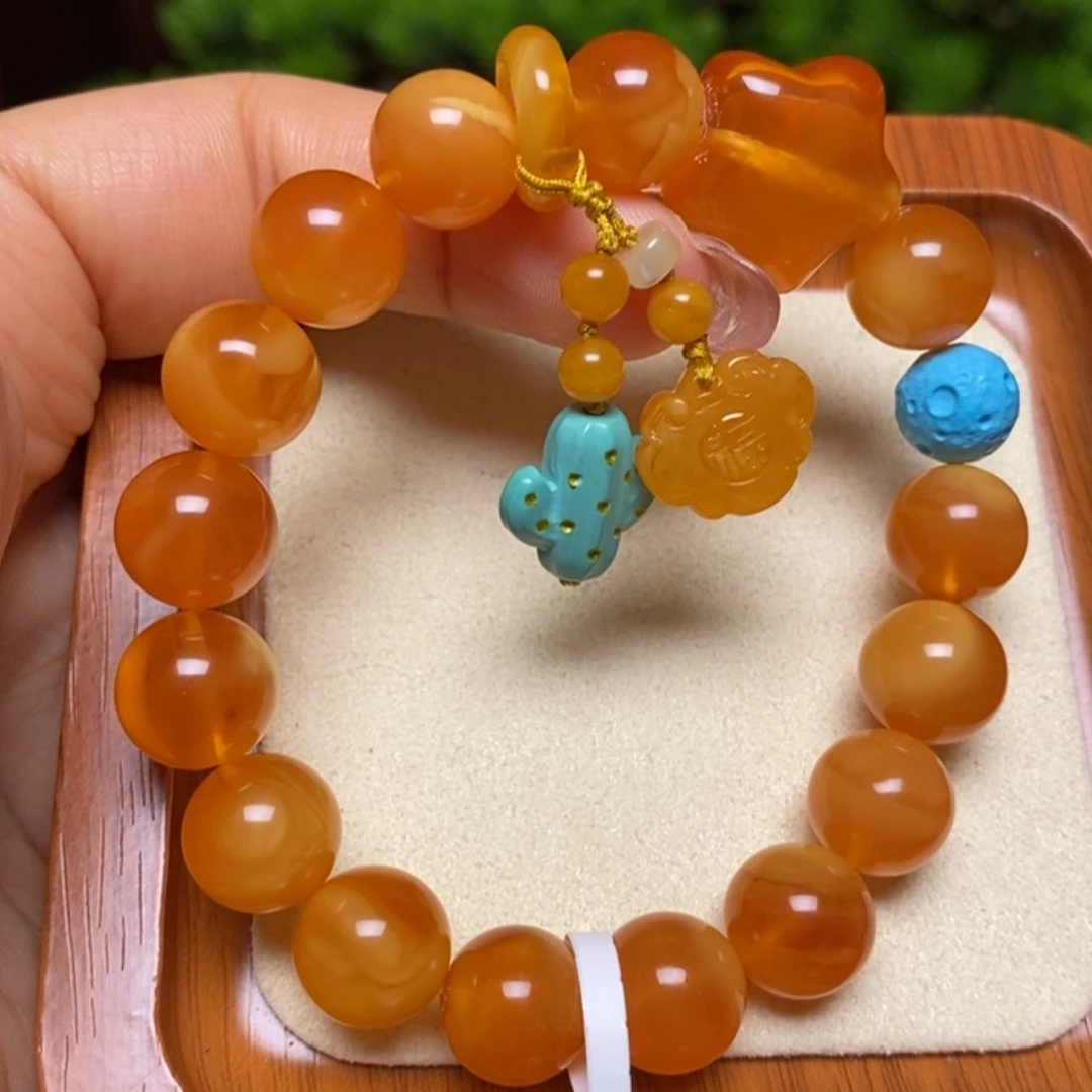 【闪购商品】手链蜜蜡未镶嵌手串