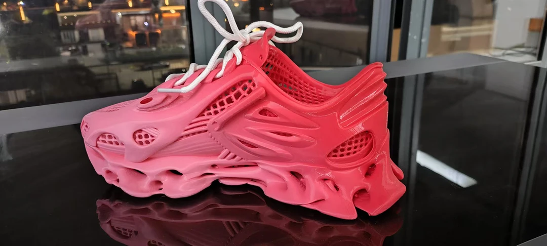 3D打印拖鞋，TPU90A打印，柔软耐穿