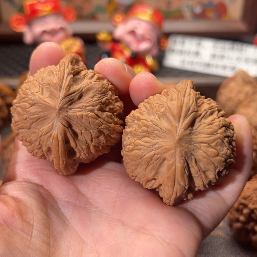 核桃文玩绣球43尺