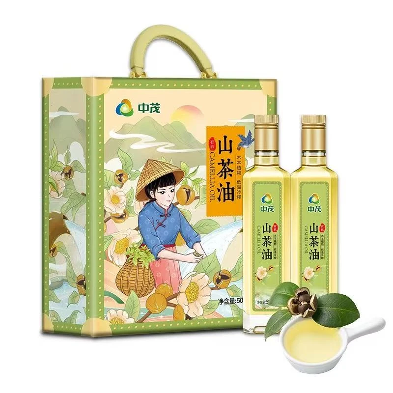 中茂有机山茶油500ml*2瓶【保质期到2027/03/06】