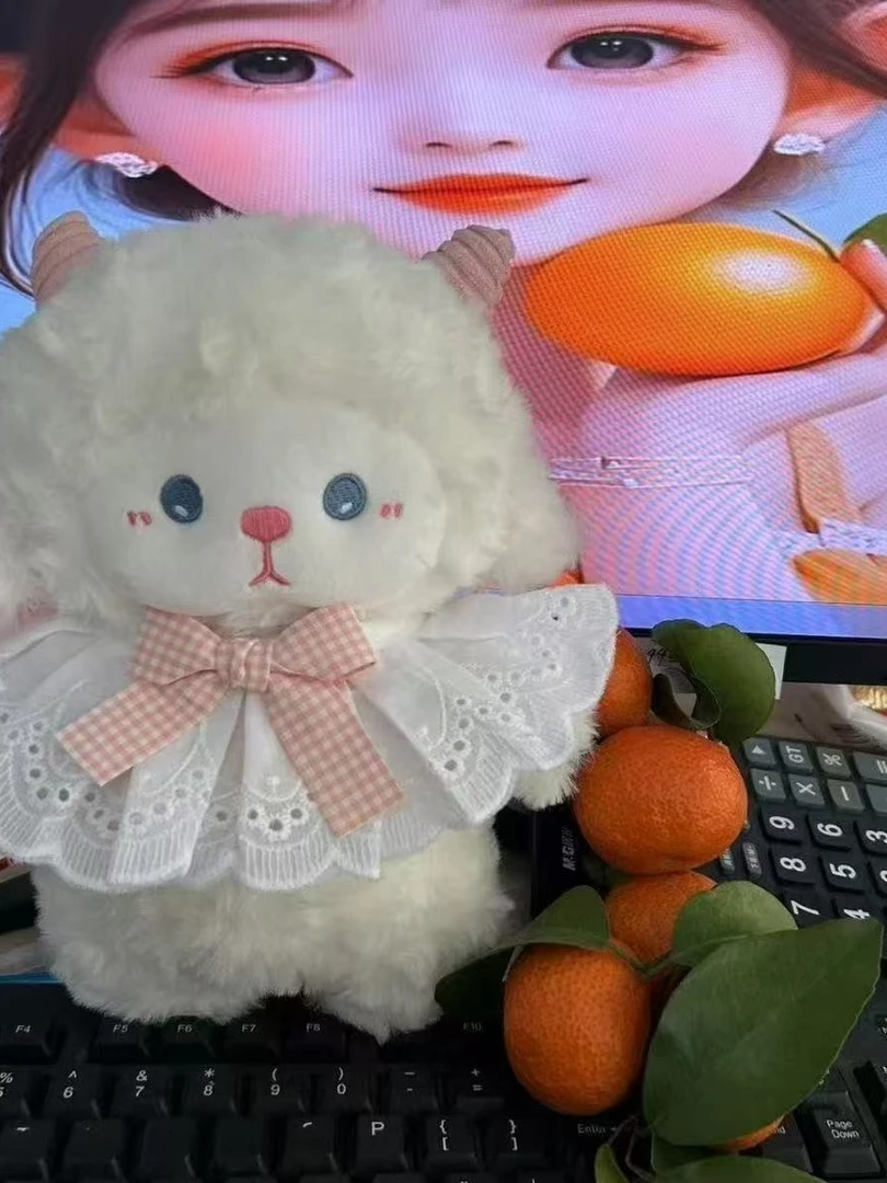 【正版】羊娃娃生日礼物小羊礼物公仔玩偶玩具小羊网红超萌可爱