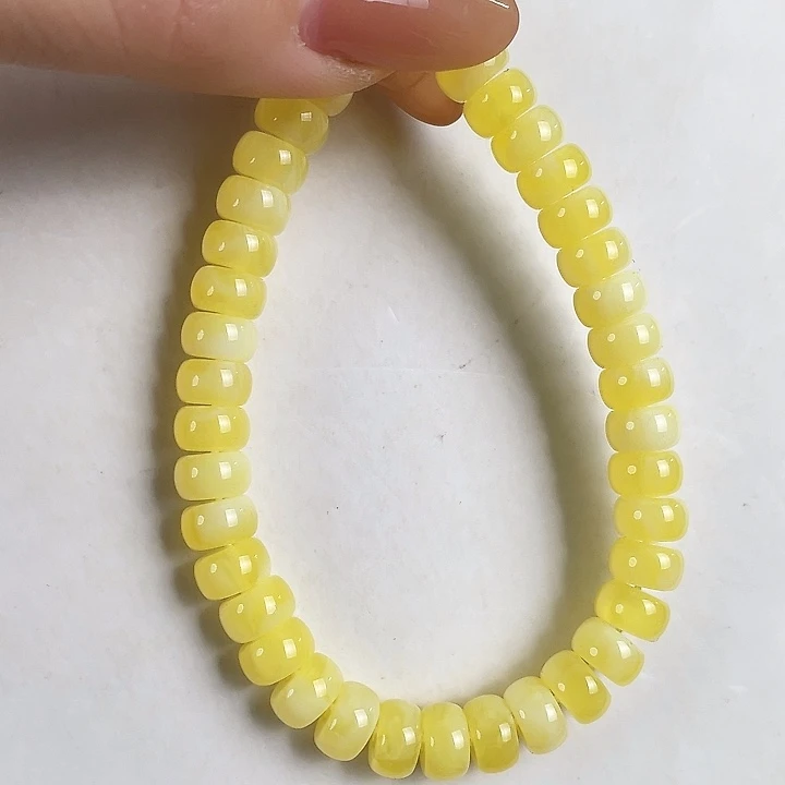 蜜蜡未镶嵌颈饰定制发货