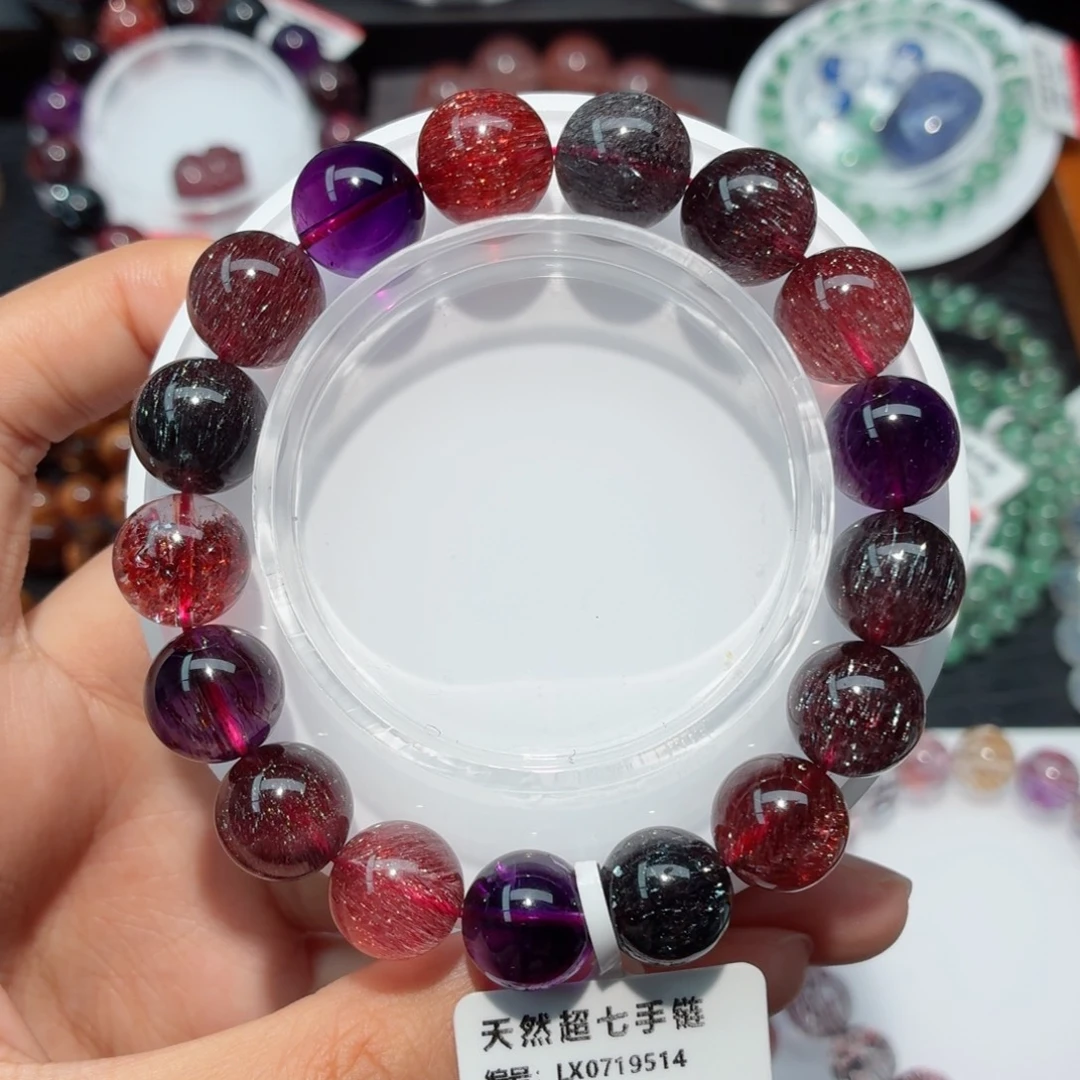 水晶手链未镶嵌超七手链