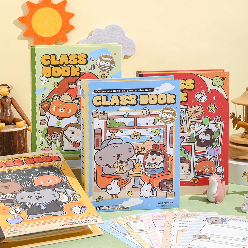 创意萌岛动物城同学录小学生初高中毕业季高颜值精美纪念册留言本