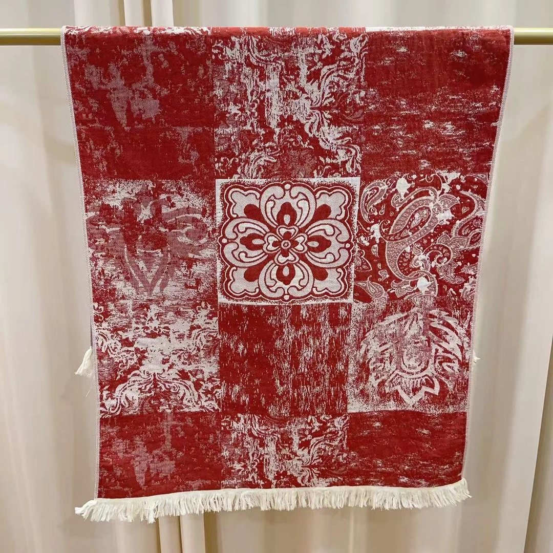 【卡芙红】80*160cm高端纯棉A类柔软亲肤可机洗四季多功能流苏浴巾