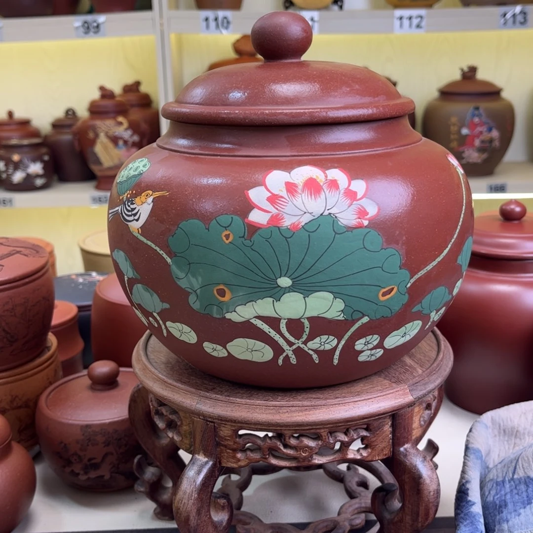 紫砂茶叶罐茶叶罐