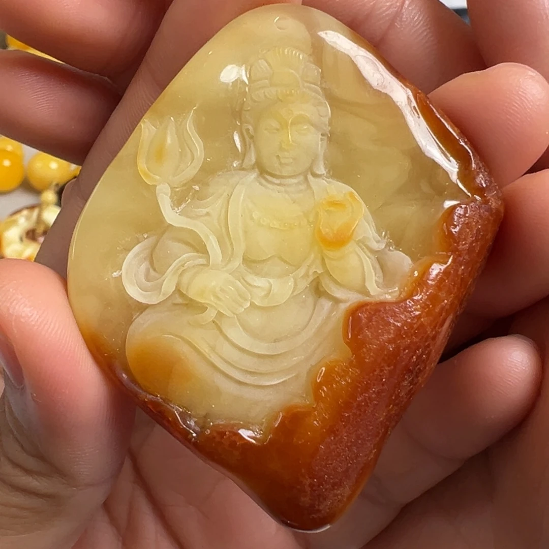 蜜蜡未镶嵌裸石蜜蜡