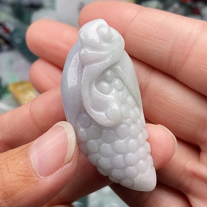 未镶嵌挂件翡翠翡翠