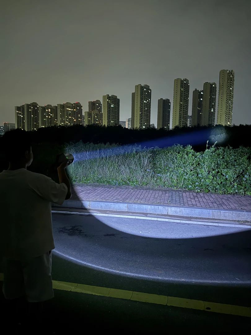 山姆斯激光镭射炮LED强光头戴式超亮远射矿灯手电筒