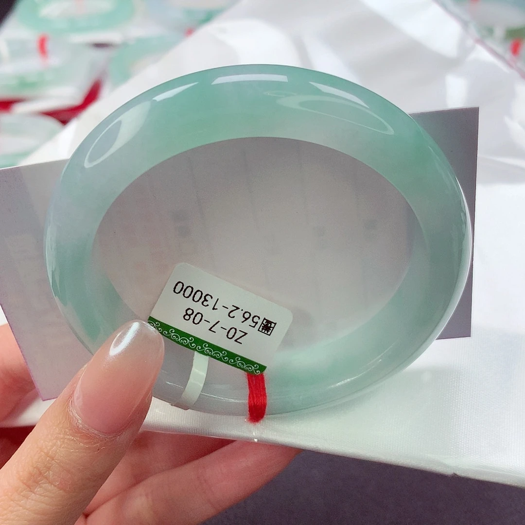 翡翠未镶嵌手镯缅甸天然a货翡翠手镯