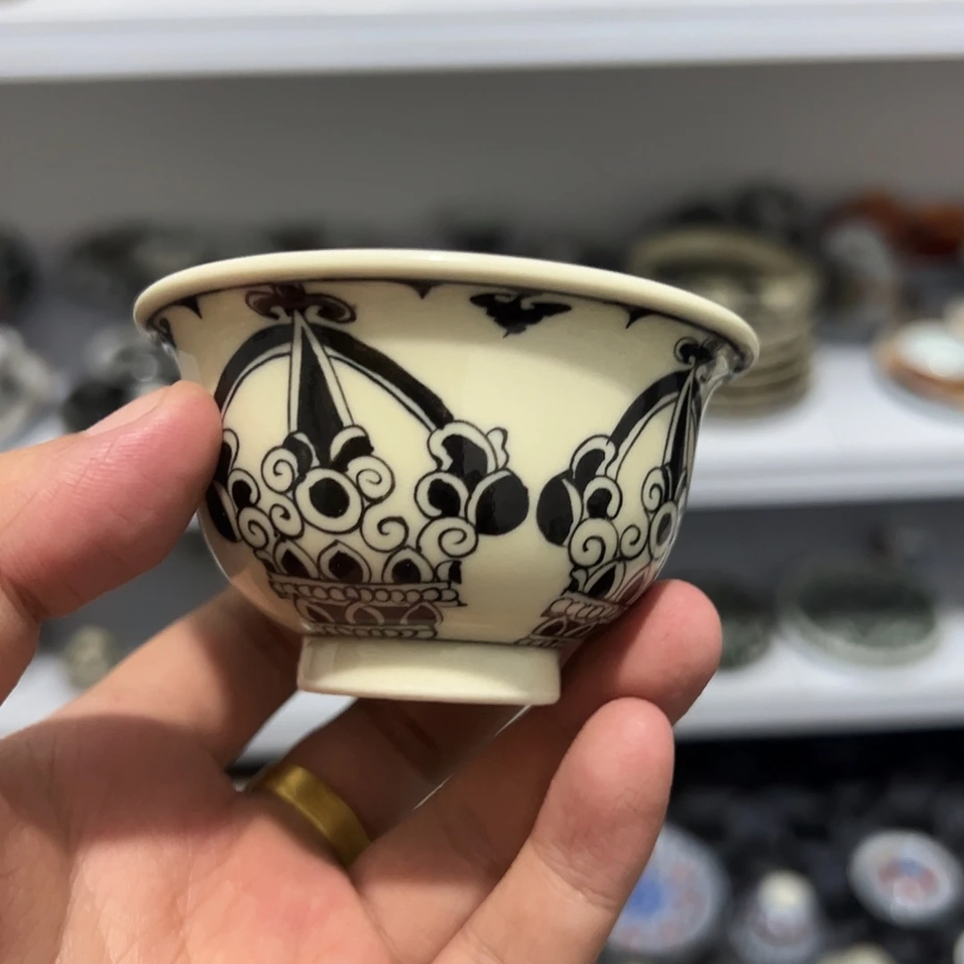清***梦摆件景德镇手工手绘陶瓷