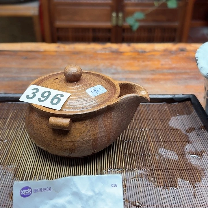 纯手工制作粗陶茶具