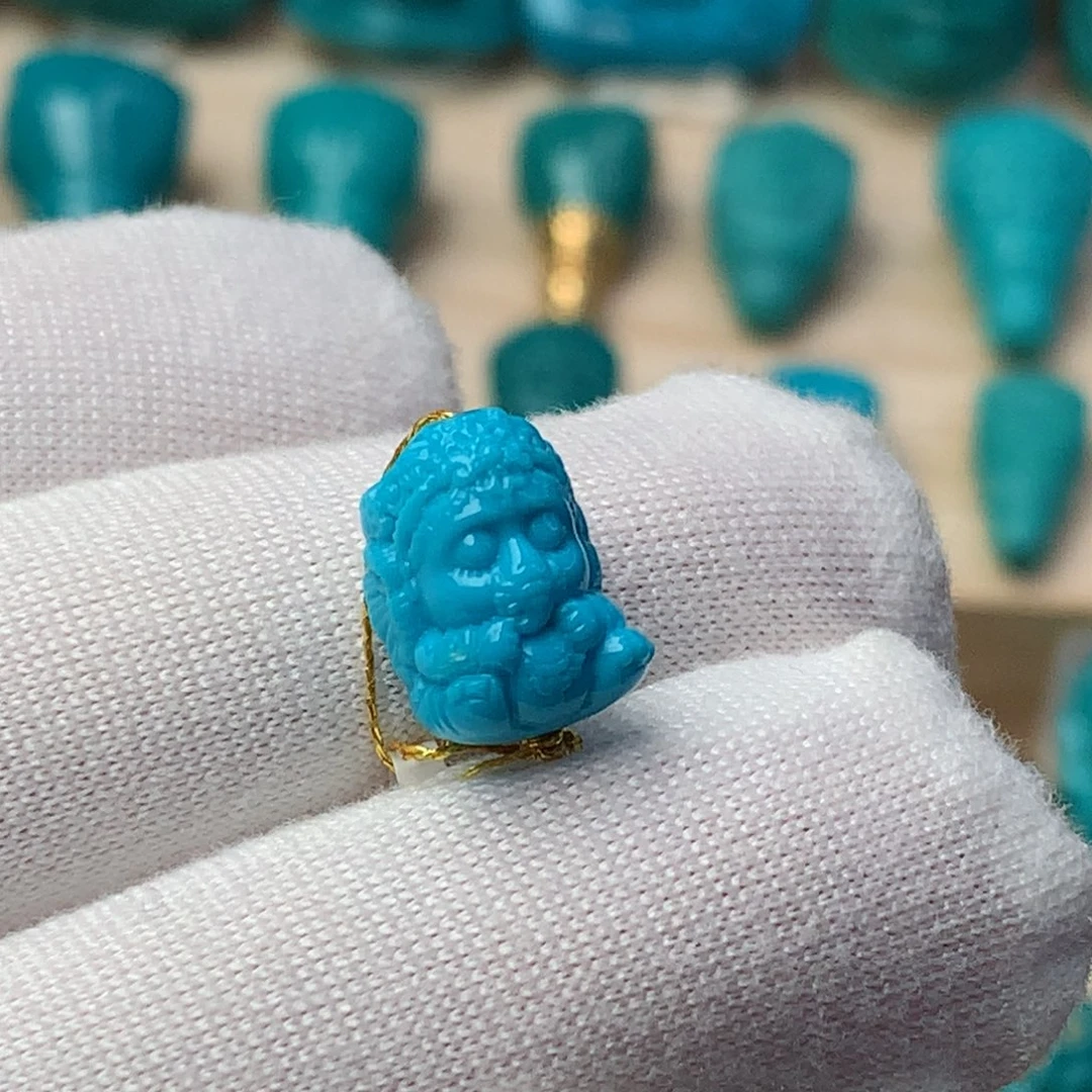 绿松石珠宝奇石未镶嵌