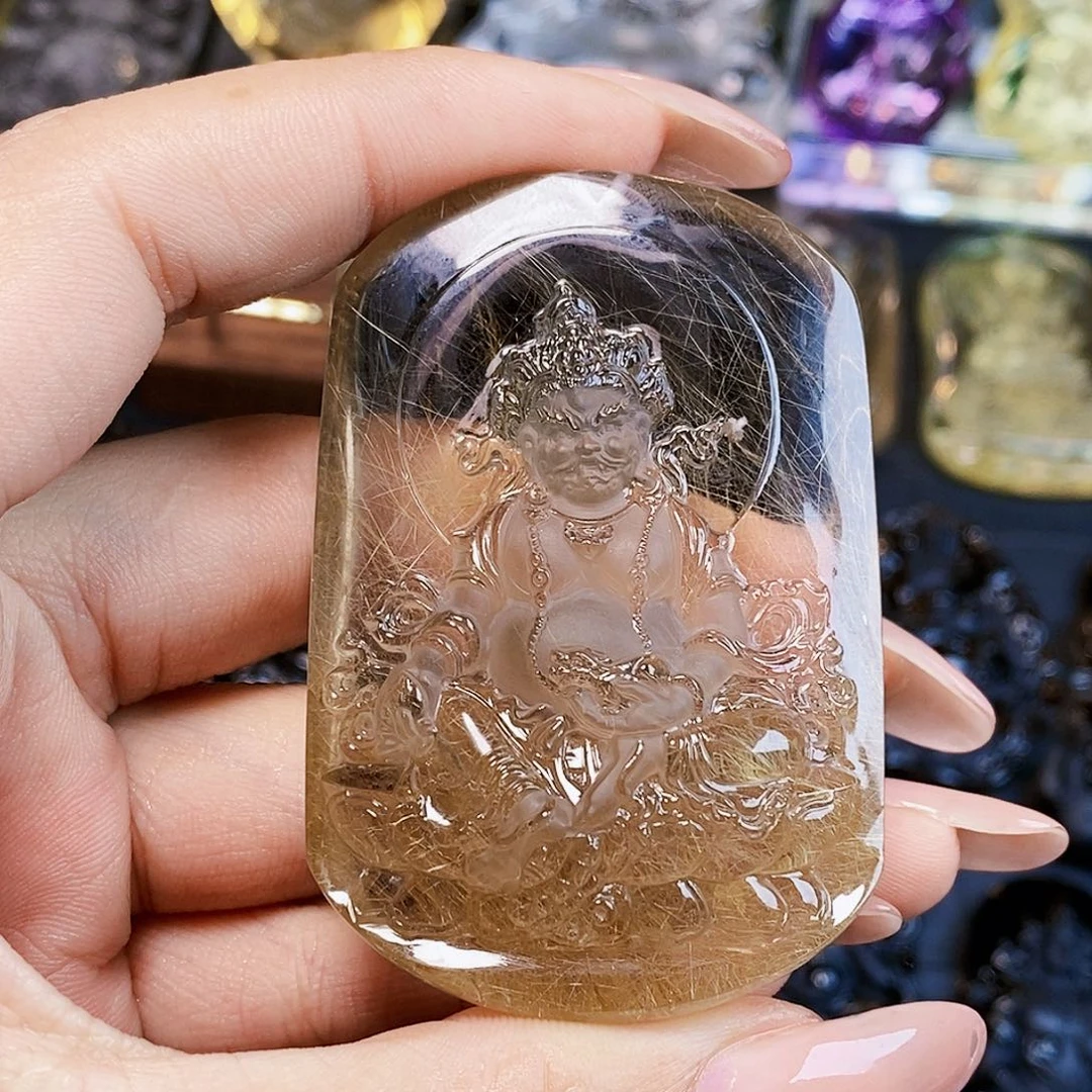 未镶嵌颈饰水晶吊墜