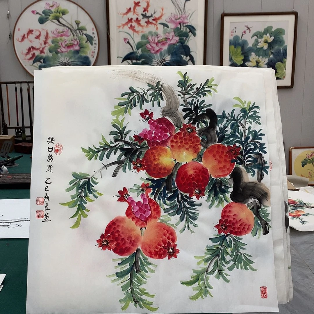 书法赵良老师笑口常开