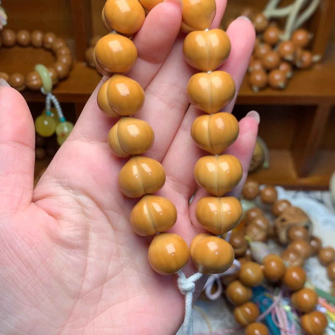 猴头核桃吊坠16高定屁桃手持素