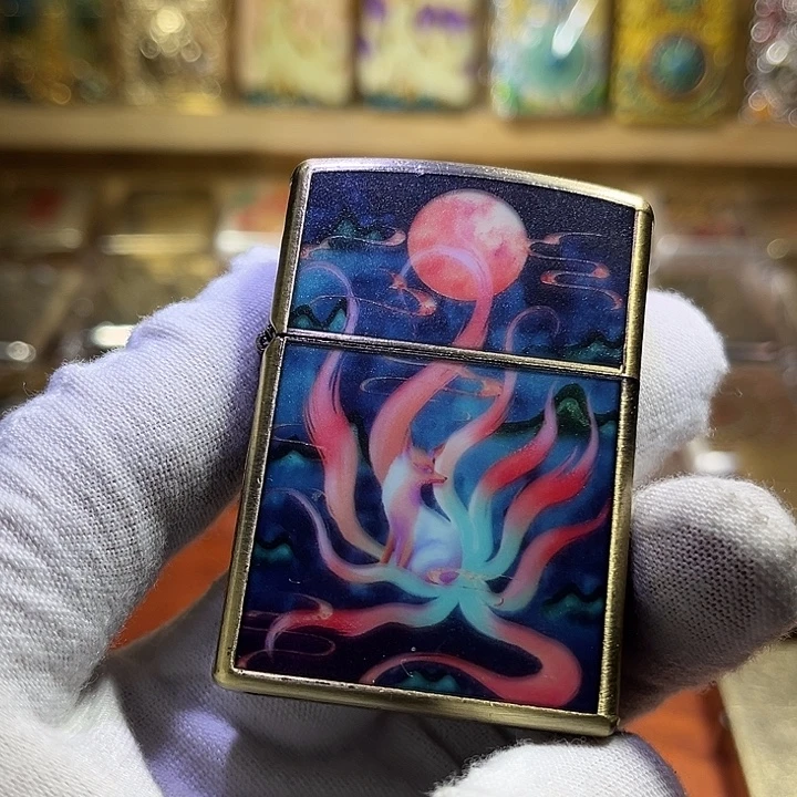 纯铜佐罗夜光九尾狐-443