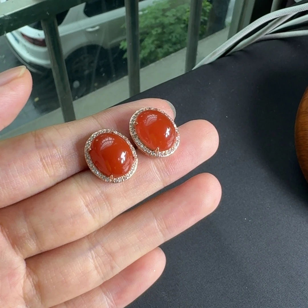 小***猫定制南红玛瑙未镶嵌南红