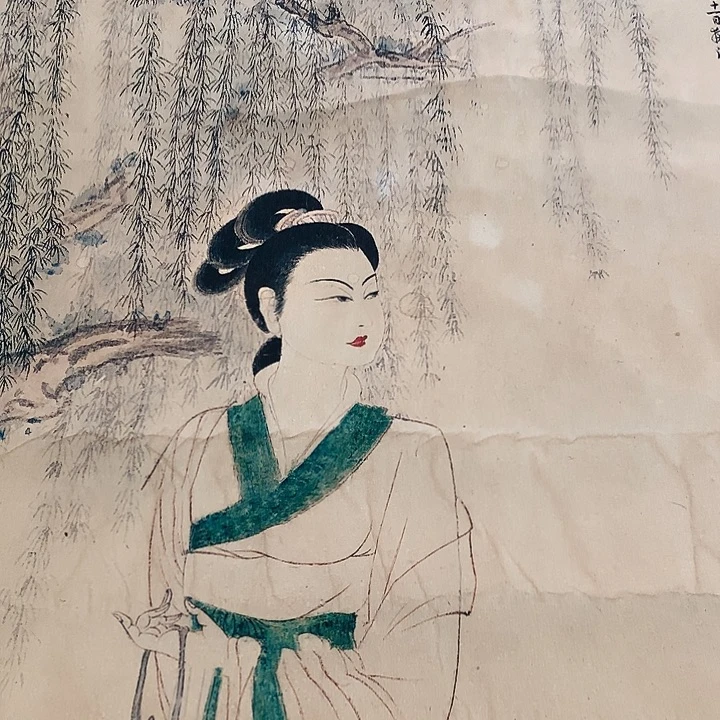 寿***山竖款装饰画装饰画