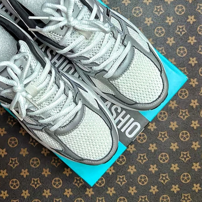 【国内门店直发】外贸精品透气百搭情侣跑步运动休闲鞋X1