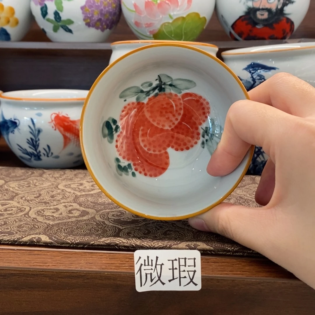 釉下彩手工绘制手工绘制