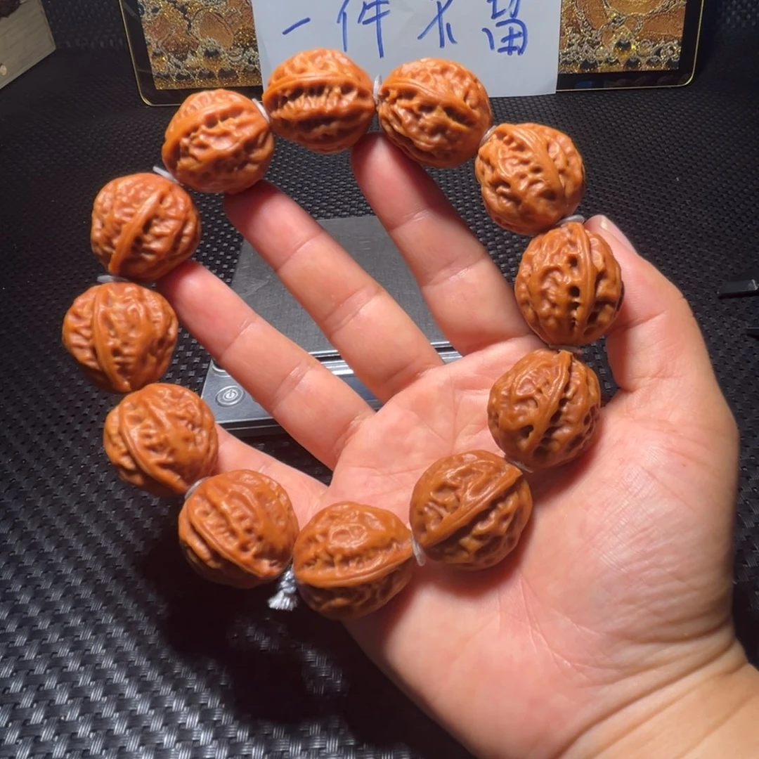 文玩核桃吊坠一道筋23