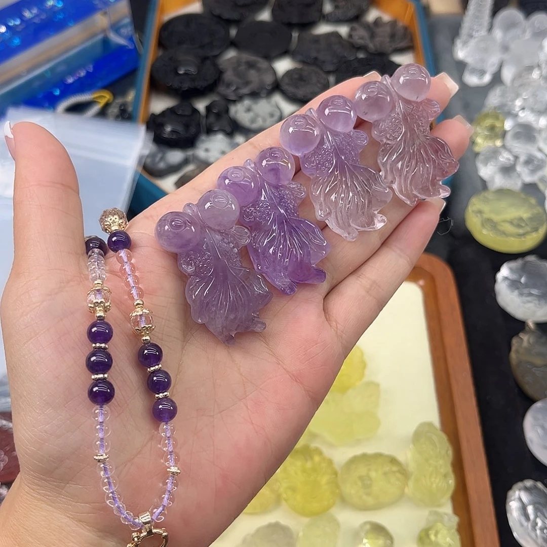 水晶珠宝半成品未镶嵌99