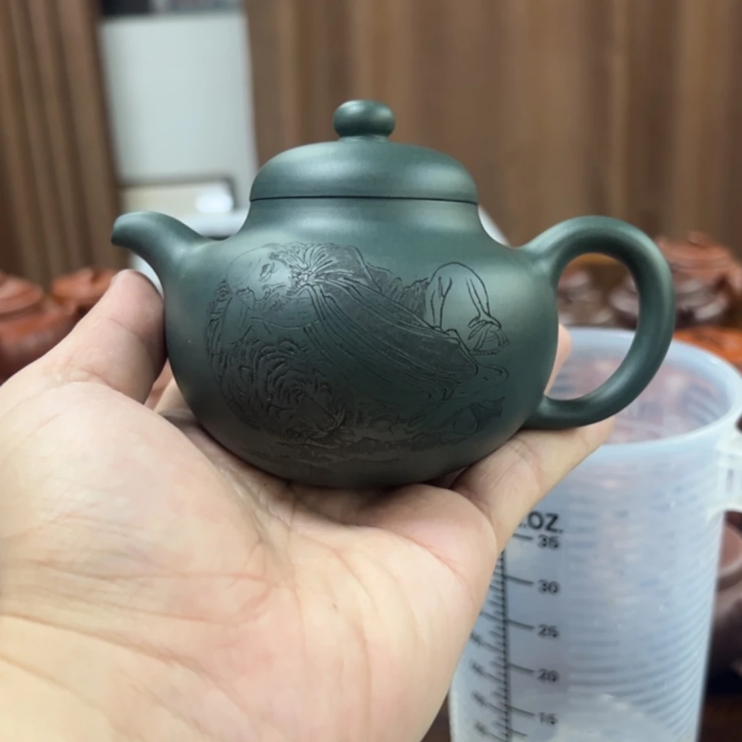 方***文茶壶紫砂woduoduoduoduo